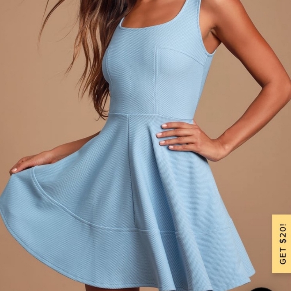 Lulu's home before daylight Medium skater dress